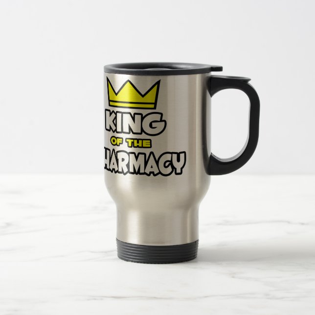 Taza De Viaje Rey de la Farmacia (Derecha)