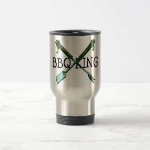 Taza De Viaje Rey del Bbq