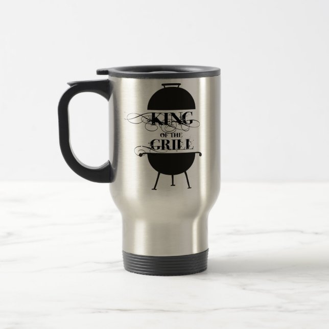 Taza De Viaje Rey Del Grill (Izquierda)
