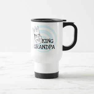 Taza De Viaje Rey Grandpa T-shirts y regalos