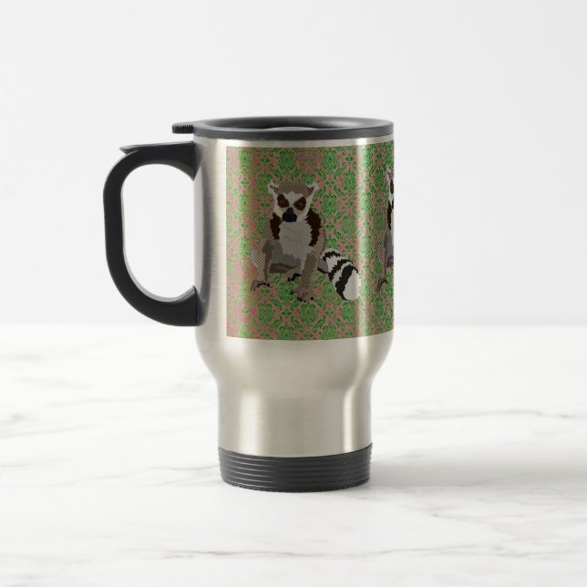 Taza De Viaje Rey Julian Damask Travel Mug (Izquierda)