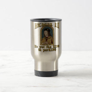 Taza De Viaje Richard III puso al rey en camiseta del