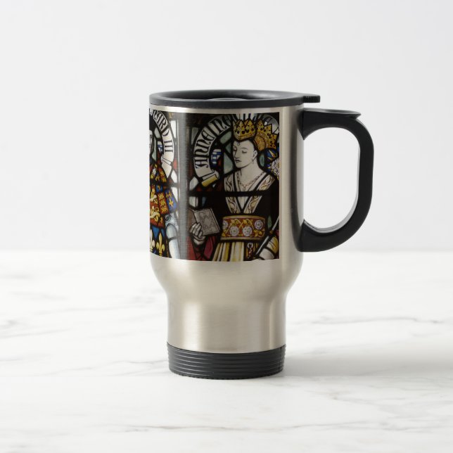 TAZA DE VIAJE RICHARD III Y REINA ANNE DE INGLATERRA (Derecha)