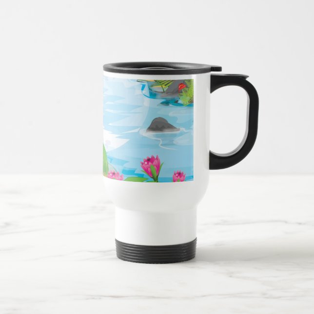 Taza De Viaje Río Rainforest (Derecha)