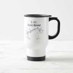 Taza De Viaje Río raíz de la bicicleta