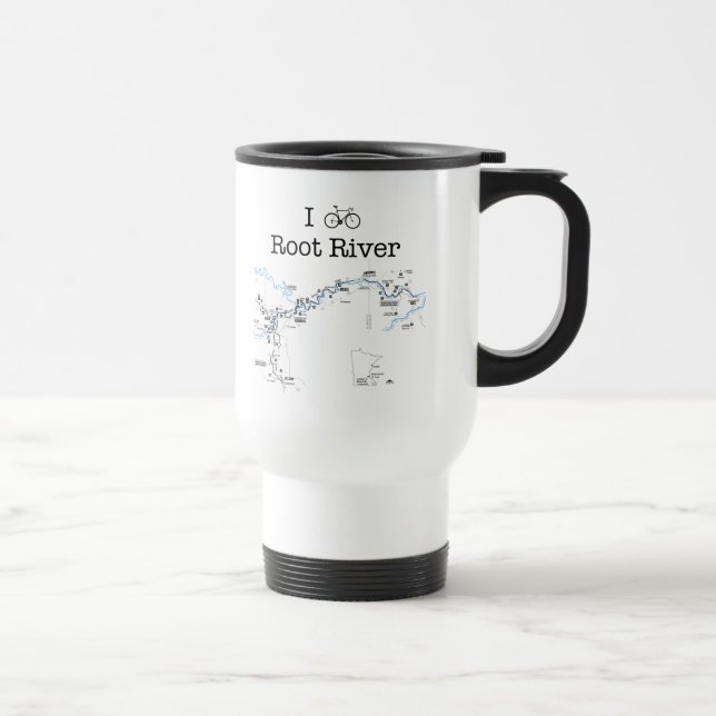 Taza De Viaje Río raíz de la bicicleta (Derecha)
