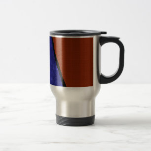 Taza De Viaje Rip sucio azul y naranja