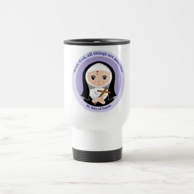 Taza De Viaje Rita de Cascia (Centro)
