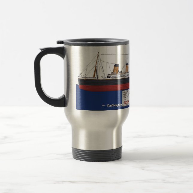 Taza De Viaje RMS Titanic (Izquierda)
