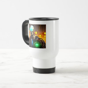 Taza De Viaje Robot 2 para viajar al trabajo