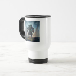 Taza De Viaje Robot 4 para viajar al trabajo
