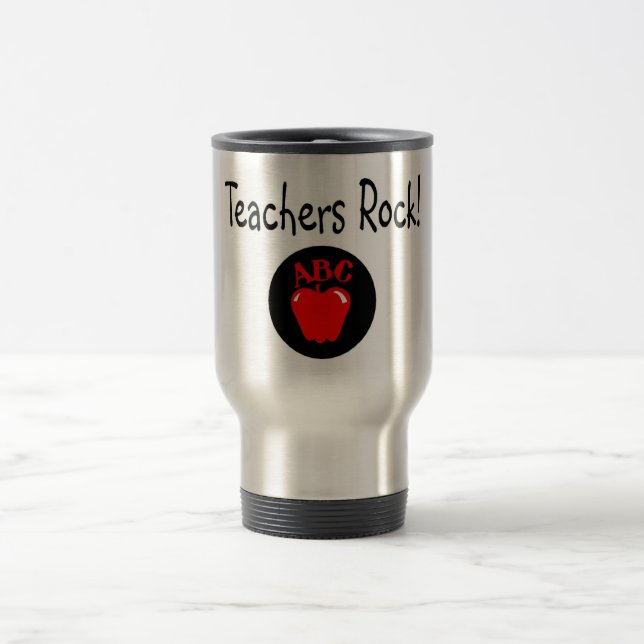 Taza De Viaje Roca Apple de los profesores (Centro)