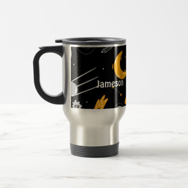 Taza De Viaje Roca espacial Stars Moon (Izquierda)