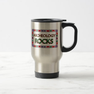 Taza De Viaje Rocas de la arqueología