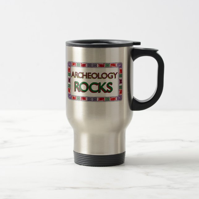 Taza De Viaje Rocas de la arqueología (Derecha)