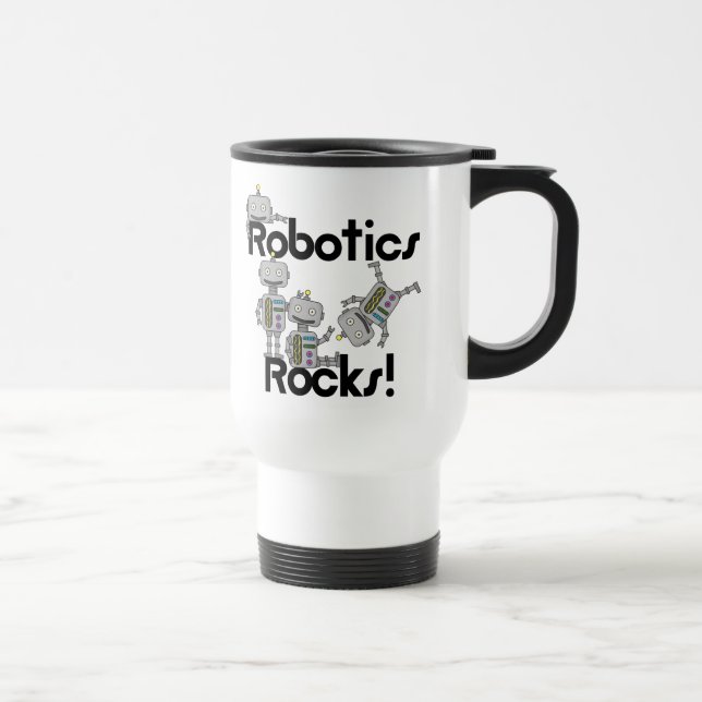 Taza De Viaje Rocas robóticas (Derecha)