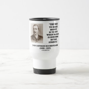 Taza De Viaje Rockefeller Compre Cuando La Sangre Corre En Las C