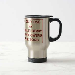 Taza De Viaje rodillo derby