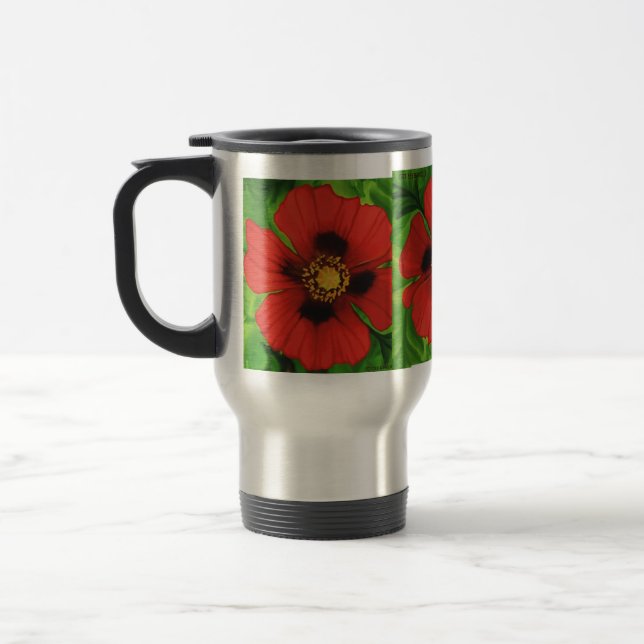 Taza De Viaje Rojo (Izquierda)