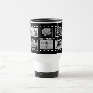 Taza De Viaje Rollo de película en blanco y negro Foto personali