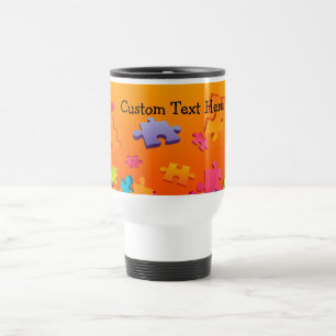 Taza De Viaje Rompecabezas