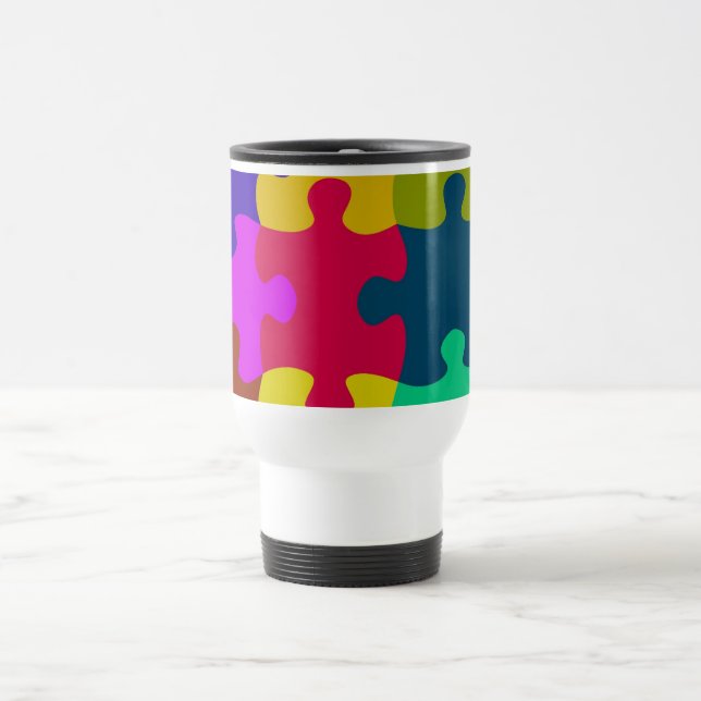 Taza De Viaje Rompecabezas (Centro)