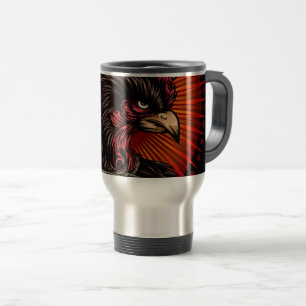 Taza De Viaje Rooster de boxeo