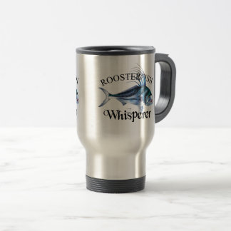 Taza De Viaje Roosterfish Whisperer color claro