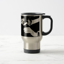 Taza De Viaje Ropa clásica de tambor en el salpicadero