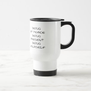 Taza De Viaje Rosa de paz Mug