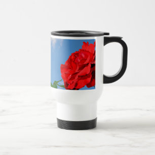 Taza De Viaje Rosa Don Juan con un cielo azul Mug