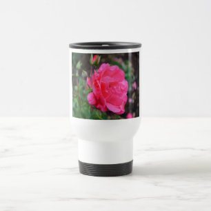 Taza De Viaje Rosa Roja