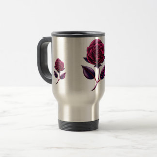 Taza De Viaje rosa roja