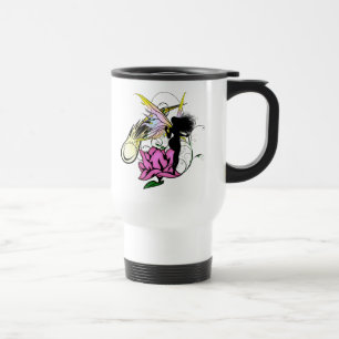 Taza De Viaje Rosa Sombra Hada