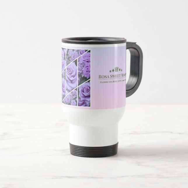 Taza De Viaje Rosa Sweet Moon (Anverso derecho)