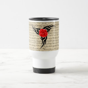 Taza De Viaje Rosa Tattoo