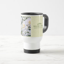 Taza De Viaje Rosa White Arrow トラベルマグ