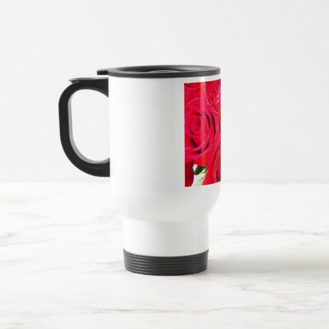 Taza De Viaje rosas (Izquierda)