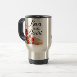 Taza De Viaje Rosas del desierto