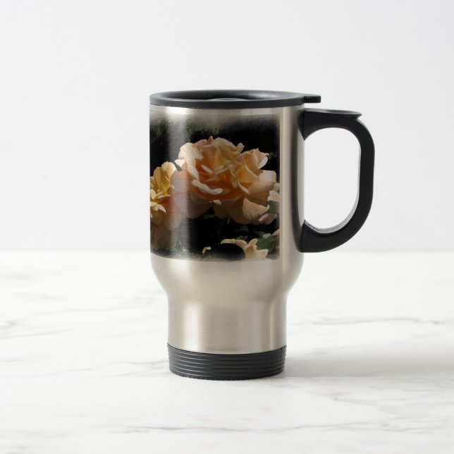 Taza De Viaje Rosas preciosos amarillos (Derecha)