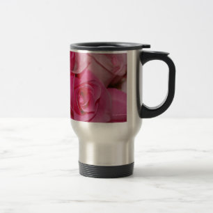 Taza De Viaje Rosas rosados - taza del viaje
