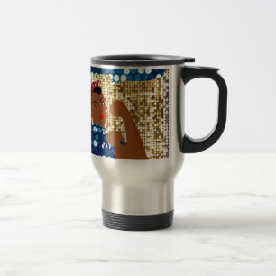 Taza De Viaje rosie africana del río