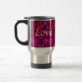 Taza De Viaje Rosy Sparkle 'Love Travel Mug'