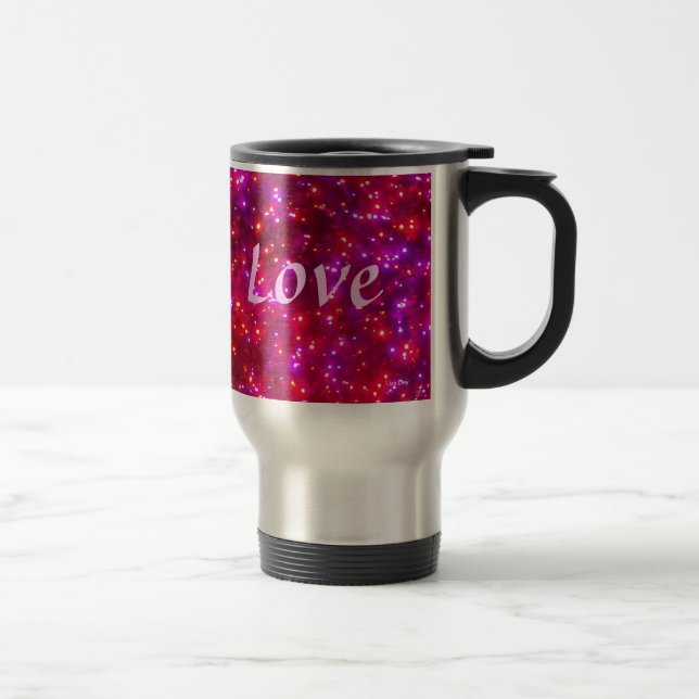 Taza De Viaje Rosy Sparkle 'Love Travel Mug' (Derecha)