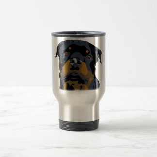 Taza De Viaje Rottweiler Eyes
