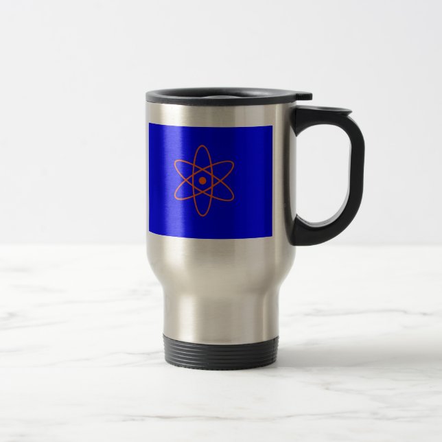 Taza De Viaje Rótulo nuclear (Derecha)