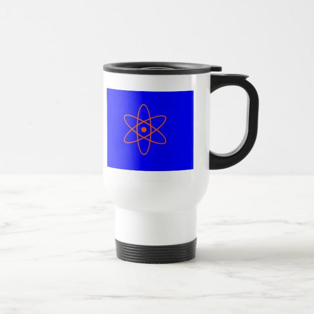 Taza De Viaje Rótulo nuclear (Derecha)