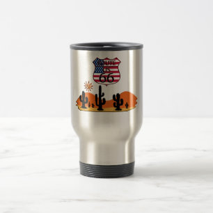 Taza De Viaje Route 66