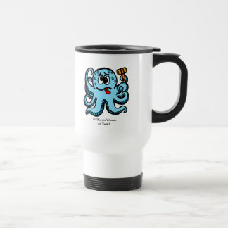 Taza De Viaje Royalty del cangrejo, café, MeWarriorWoman en Twit