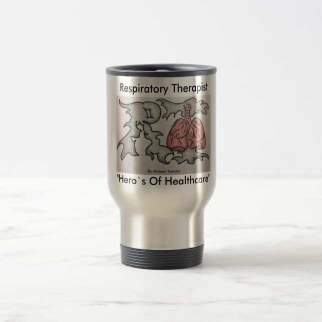 Taza De Viaje RT-Acero inoxidable 15 oz Travel/Commuter Mug (Centro)